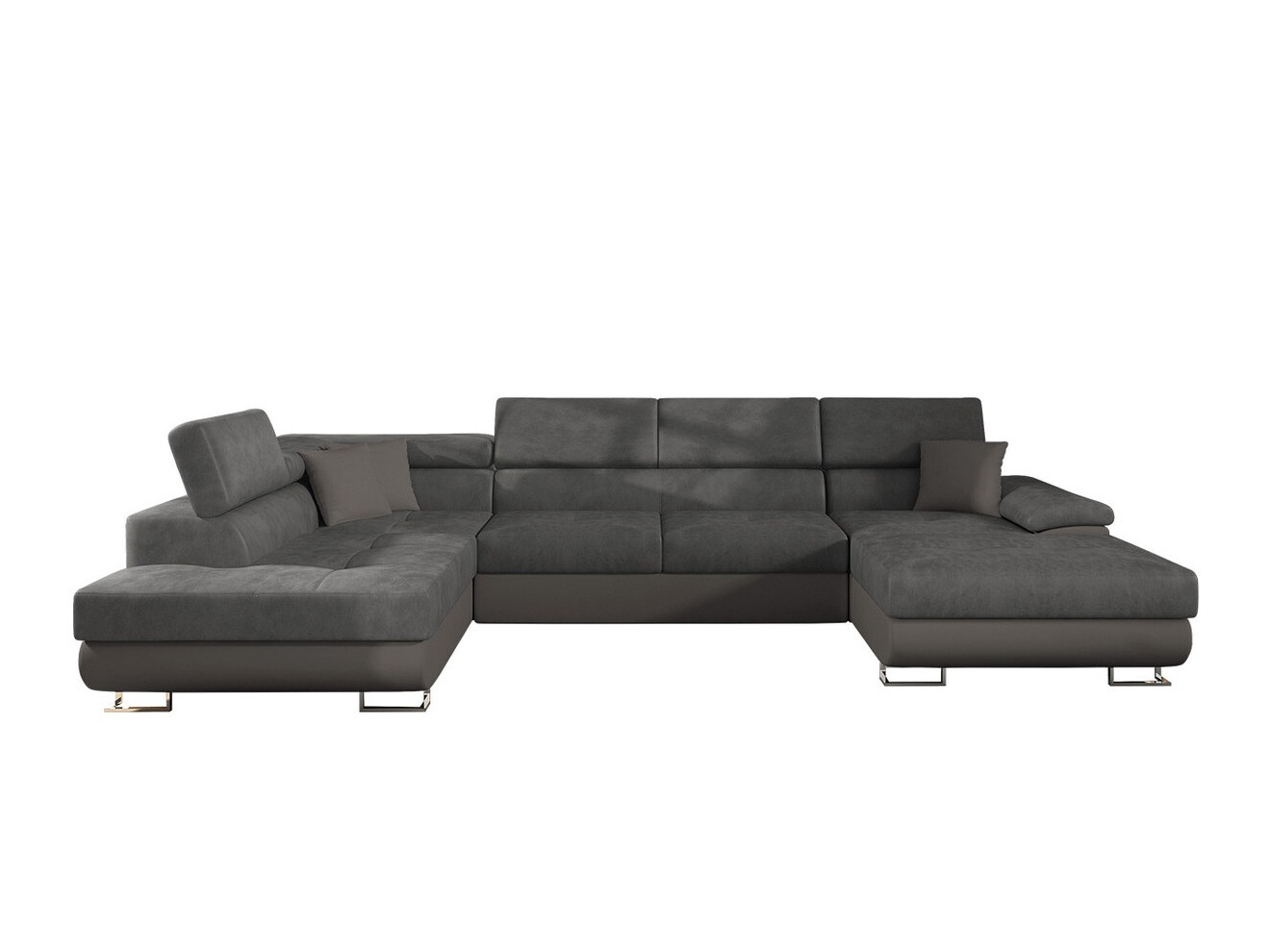 Corner sofa Comfivo Ruta IV (Soft 029 + Uttario Velvet 2971 + Soft 029)