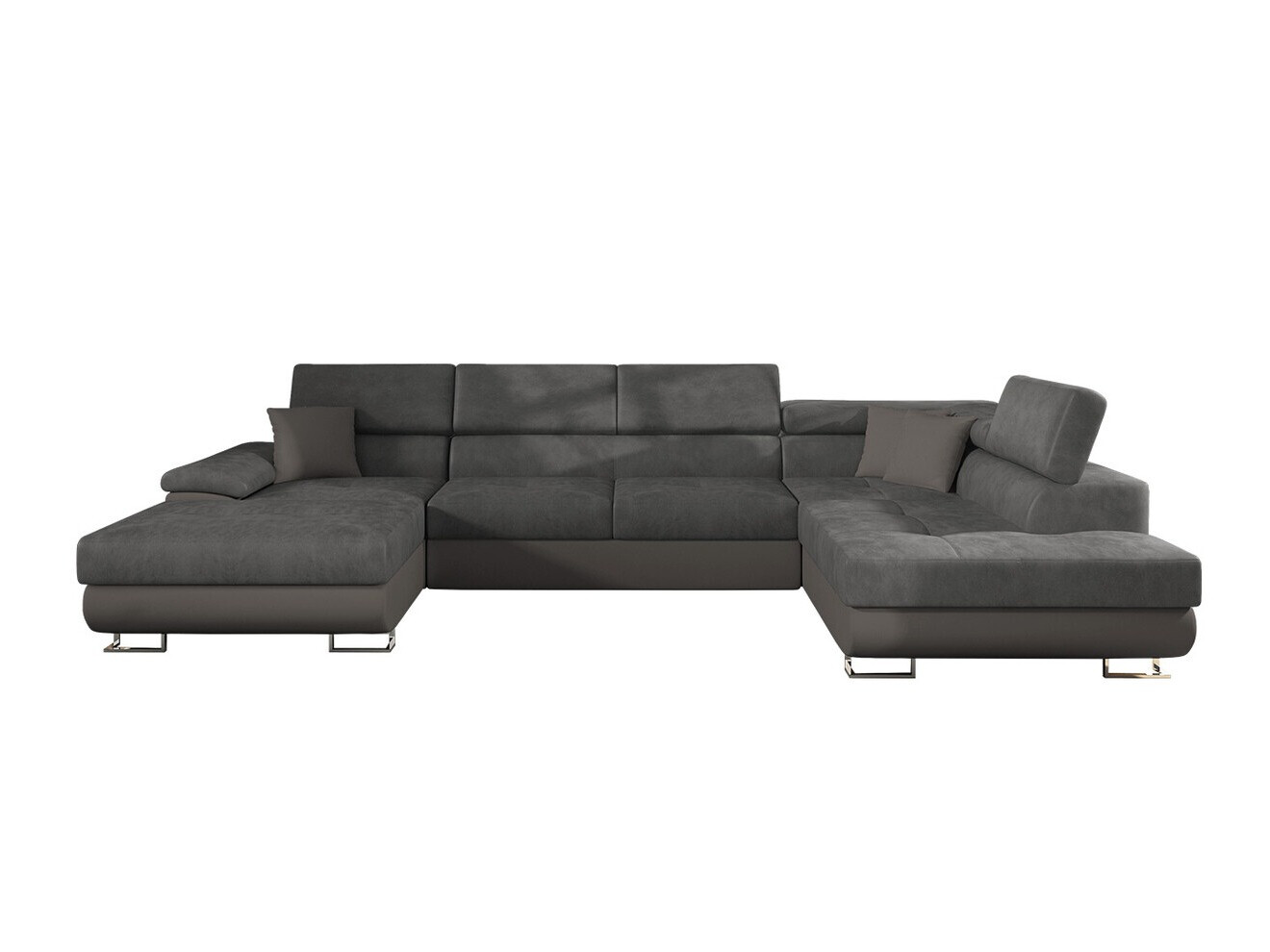 Corner sofa Comfivo Ruta IV (Soft 029 + Uttario Velvet 2971 + Soft 029)