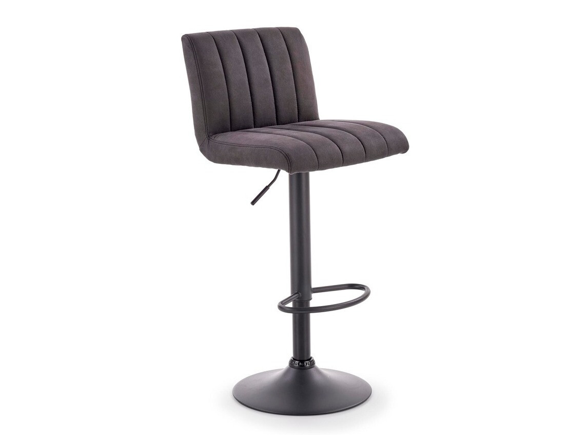 Counter stool Houston 970 (Dark grey + Black)