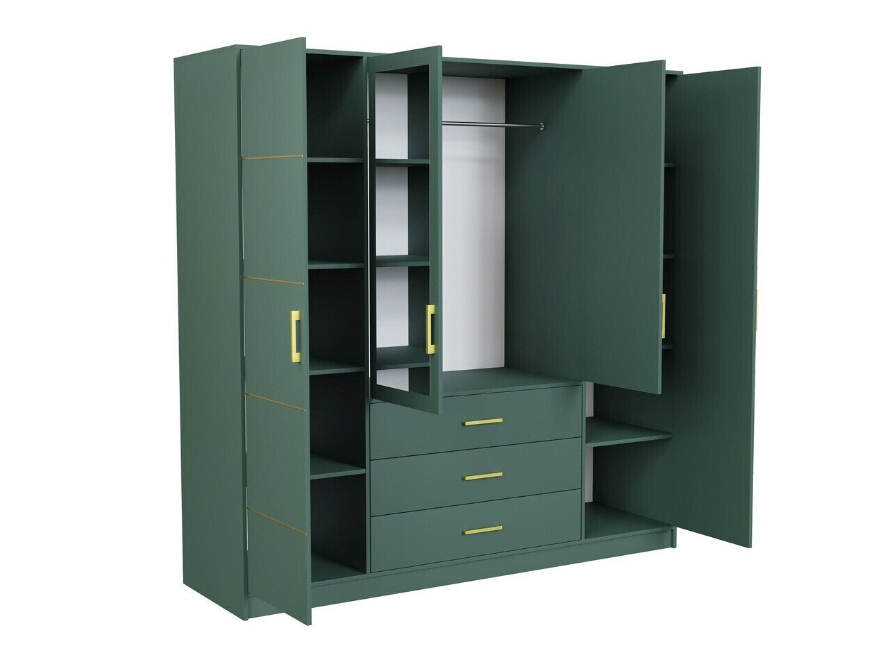 Wardrobe Rosa I (Green)