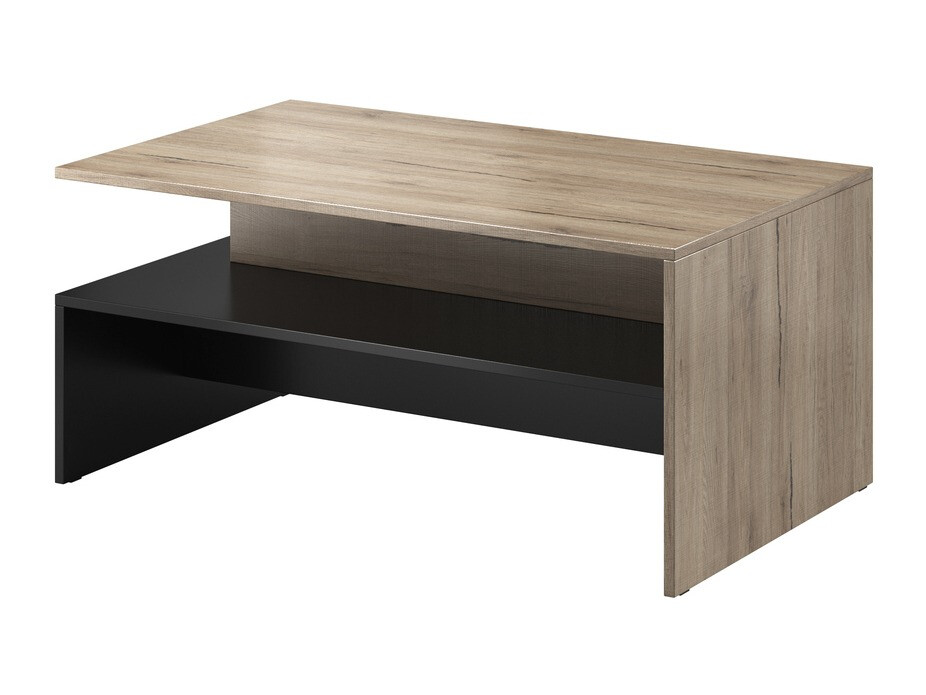 Coffee table Serodeu 103 (San Remo oak + Black)