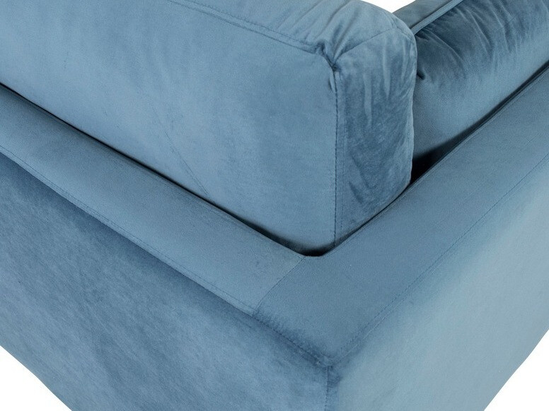 Armchair Dallas 100 (Blue + Brown)