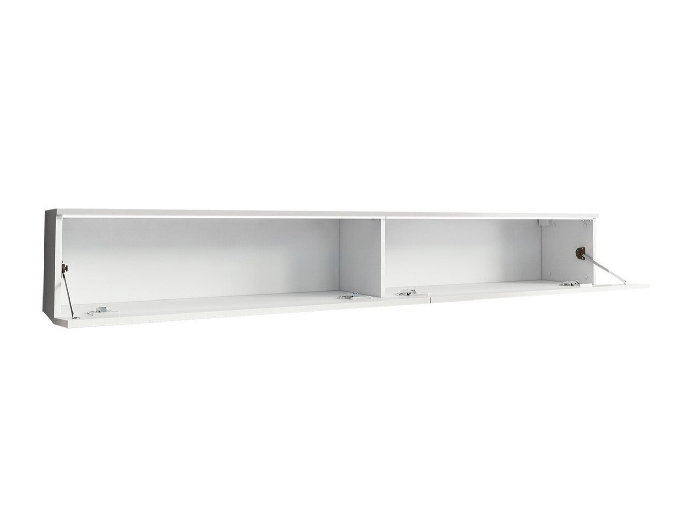TV stand Scientia I (White + Gloss grey)