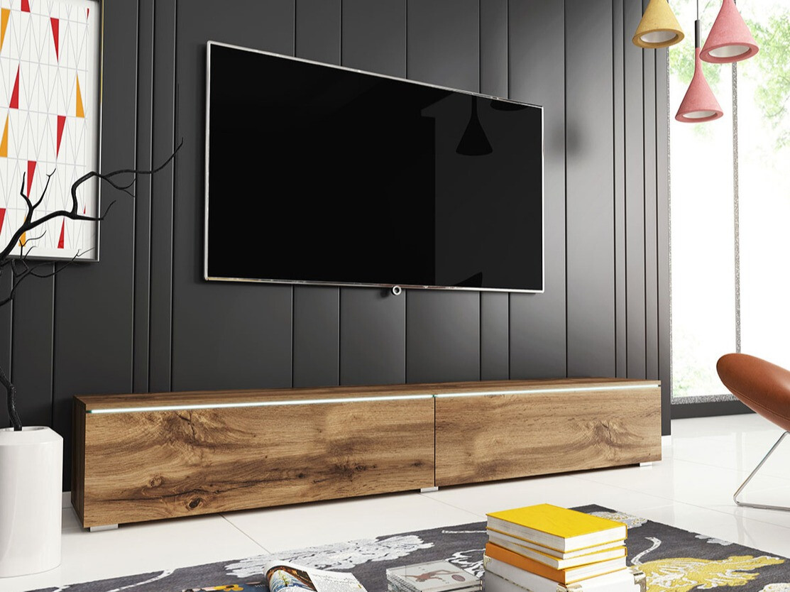 TV stand Scientia I (Wotan Oak)