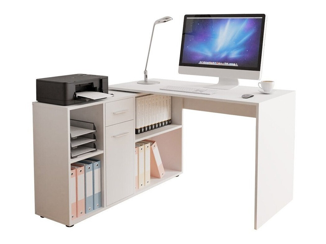 Corner desk Bristol 122 (White)
