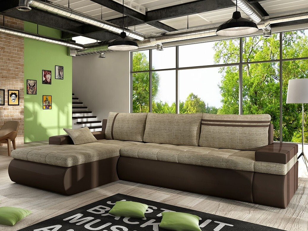 Corner sofa Temple 100 (Soft 066 + Lawa 02)