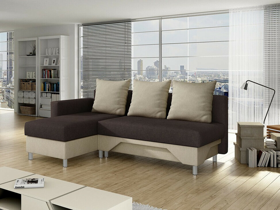 Corner sofa Akron 100 (Alova 68 + Alova 07)