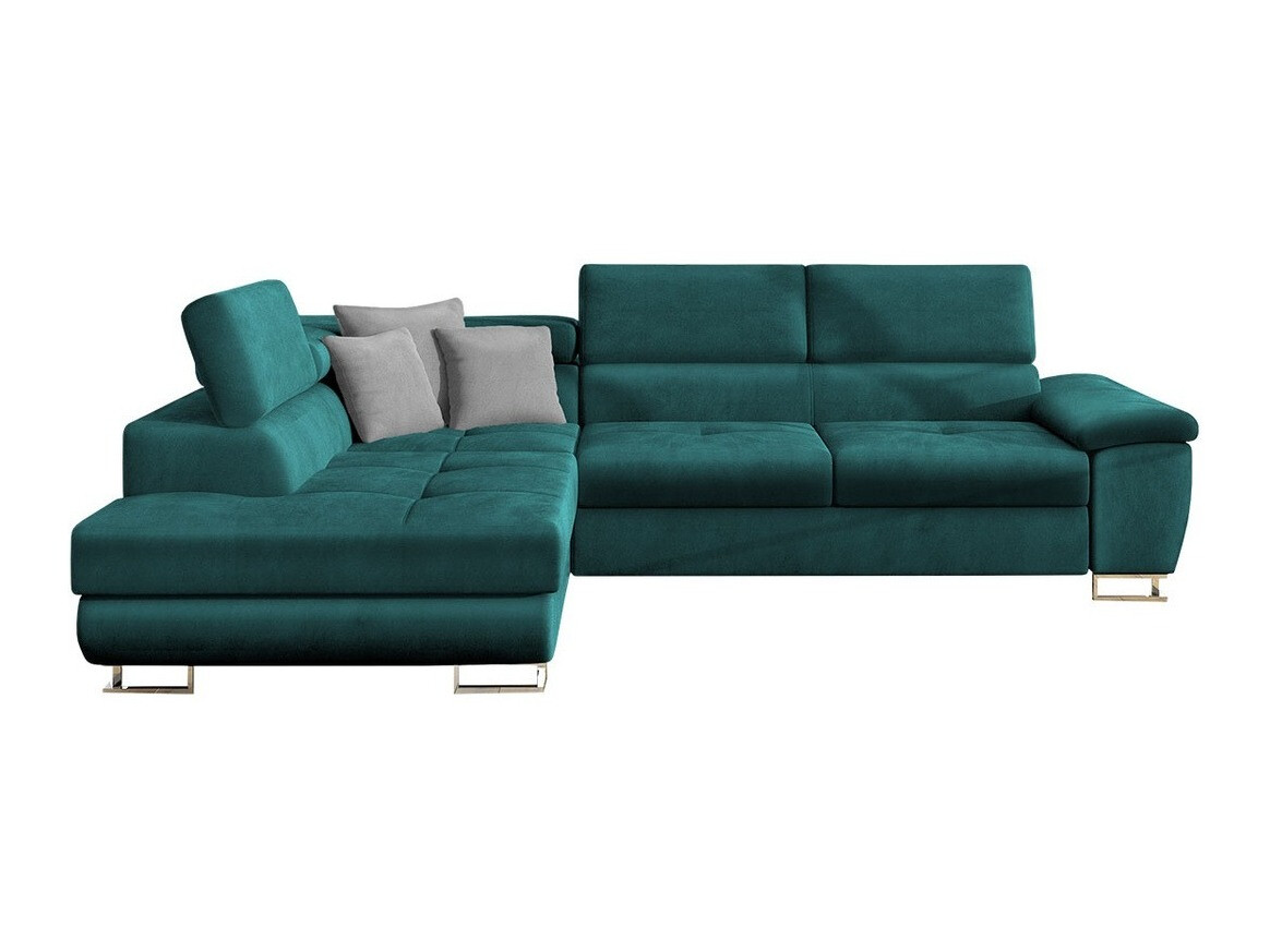 Corner sofa Comfivo Ruta II (Magic Velvet 2221 + Magic Velvet 2240)
