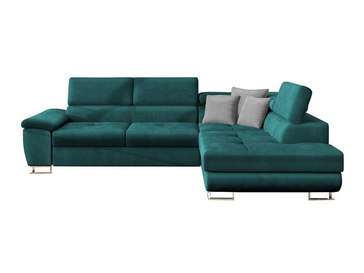 Corner sofa Comfivo Ruta II (Magic Velvet 2221 + Magic Velvet 2240)