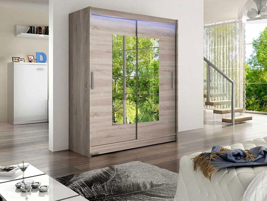 Wardrobe Closico Camera III (Trufel oak)