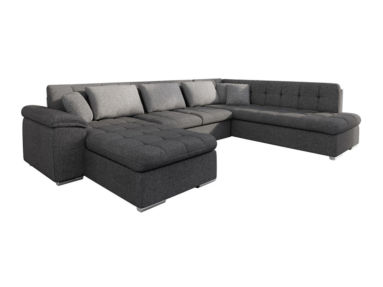 Corner sofa Comfivo Gemma IV (Lux 06 + Lux 06 + Lux 05)