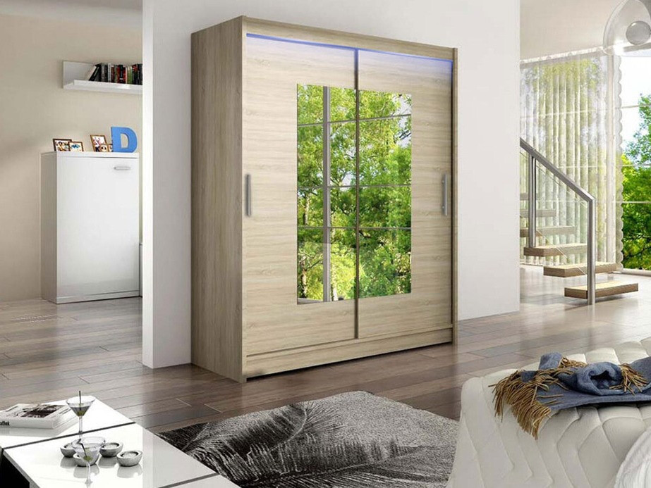 Wardrobe Closico Camera III (Sonoma oak)