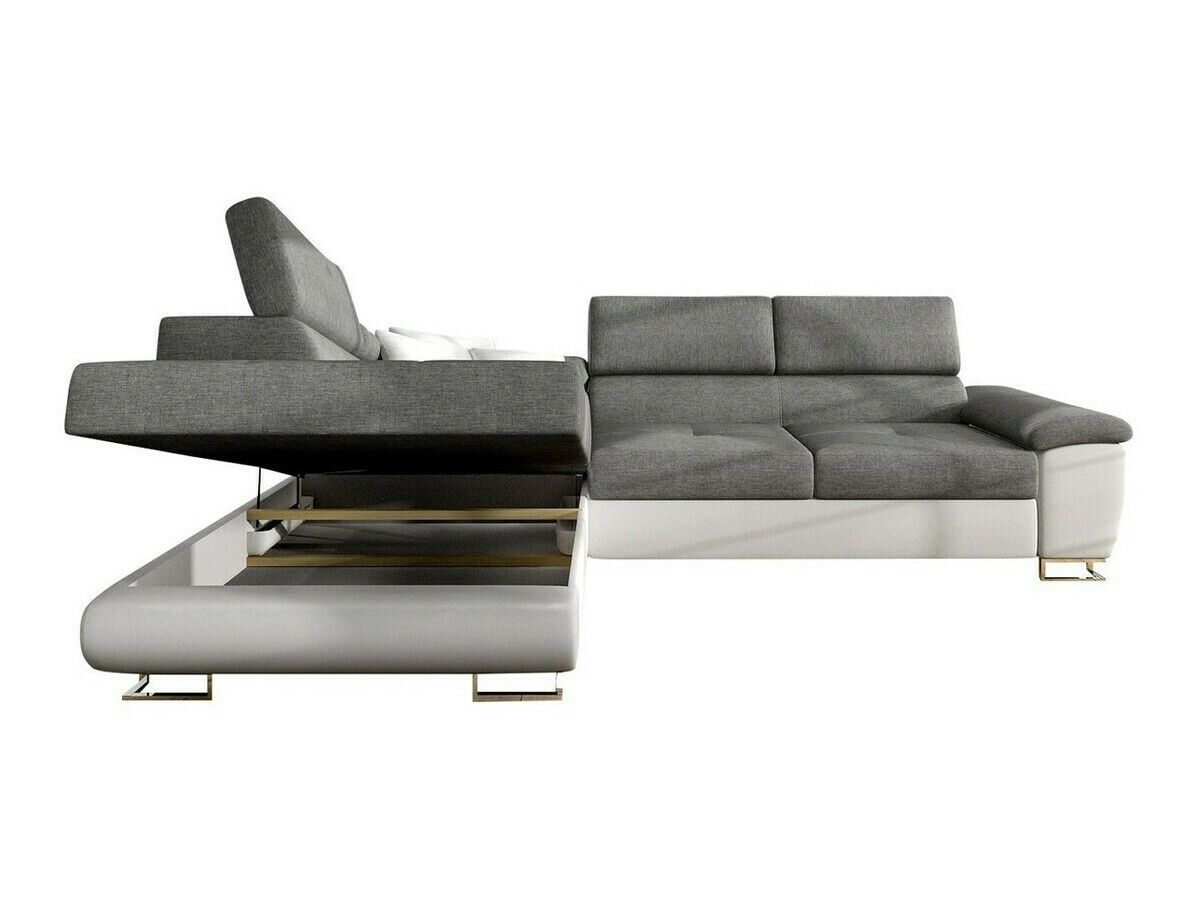 Corner sofa Comfivo Ruta II (Uttario Velvet 2980 + Muna 14)