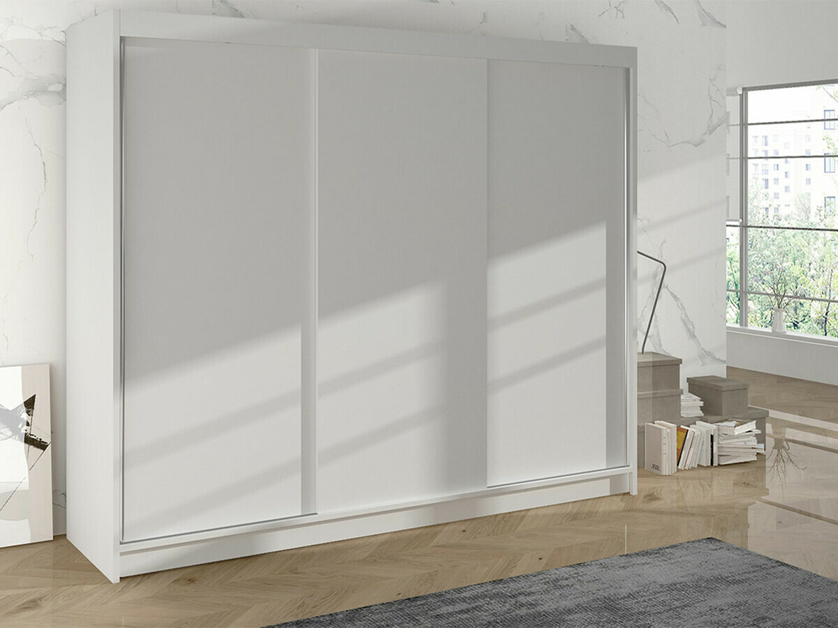 Wardrobe Closico Durion II (White)