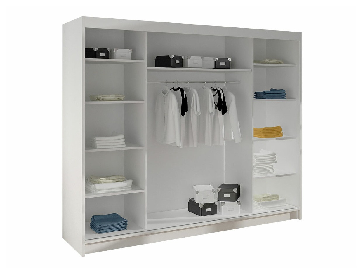 Wardrobe Closico Durion II (White)