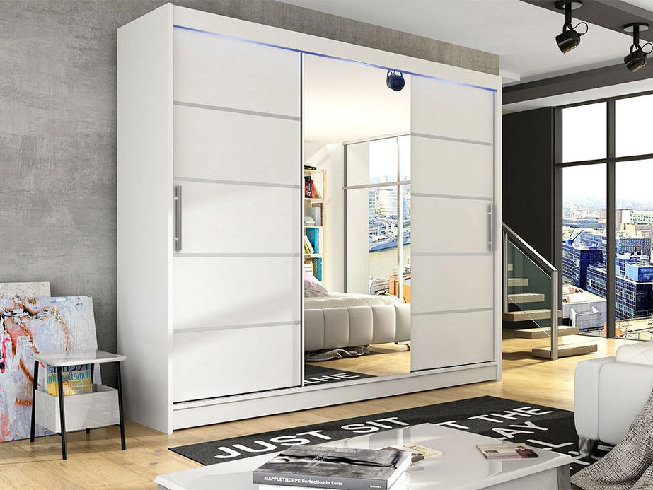 Wardrobe Closico Ordo VI (White)