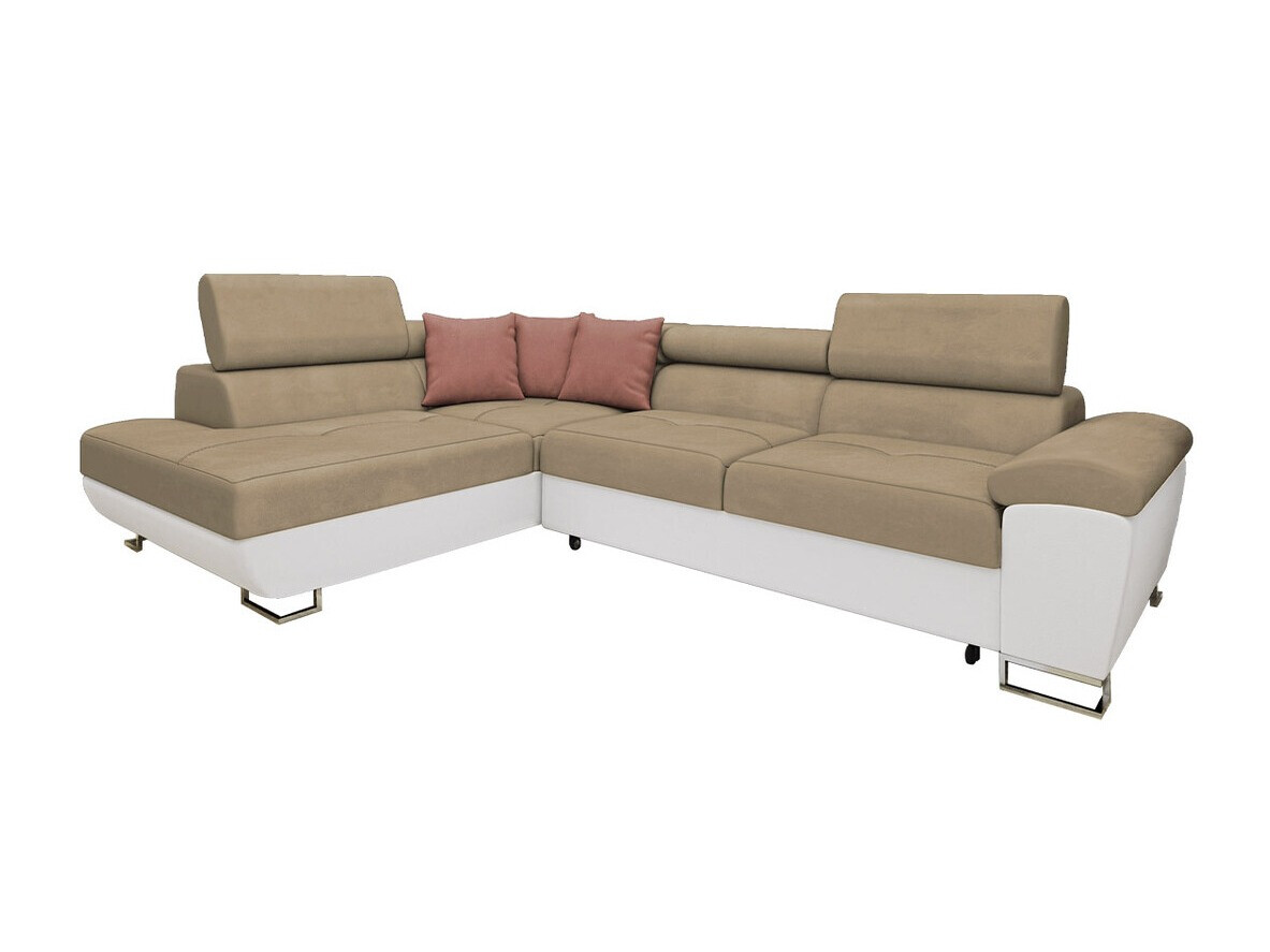 Corner sofa Comfivo Ruta II (Soft 017 + Uttario Velvet 2979 + Uttario Velvet 2955)