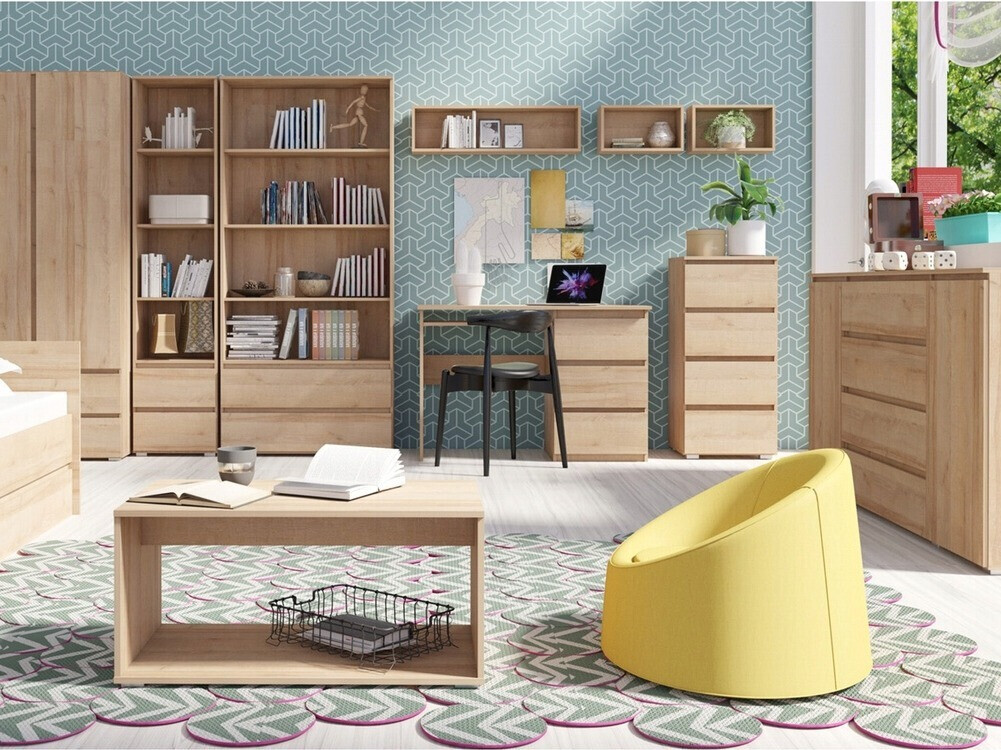 Chest of drawers Cirdora 105 (Riviera oak)