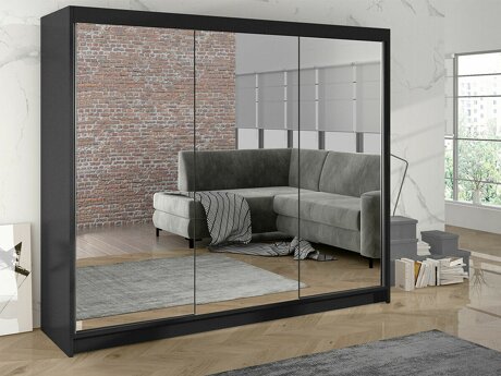 Wardrobe Closico 160 (Black)