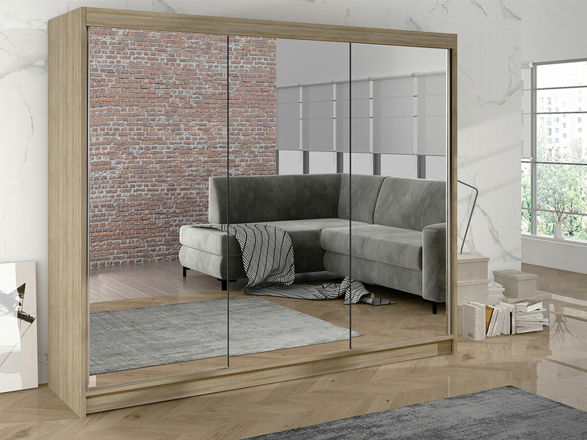 Wardrobe Closico 160 (Sonoma oak)