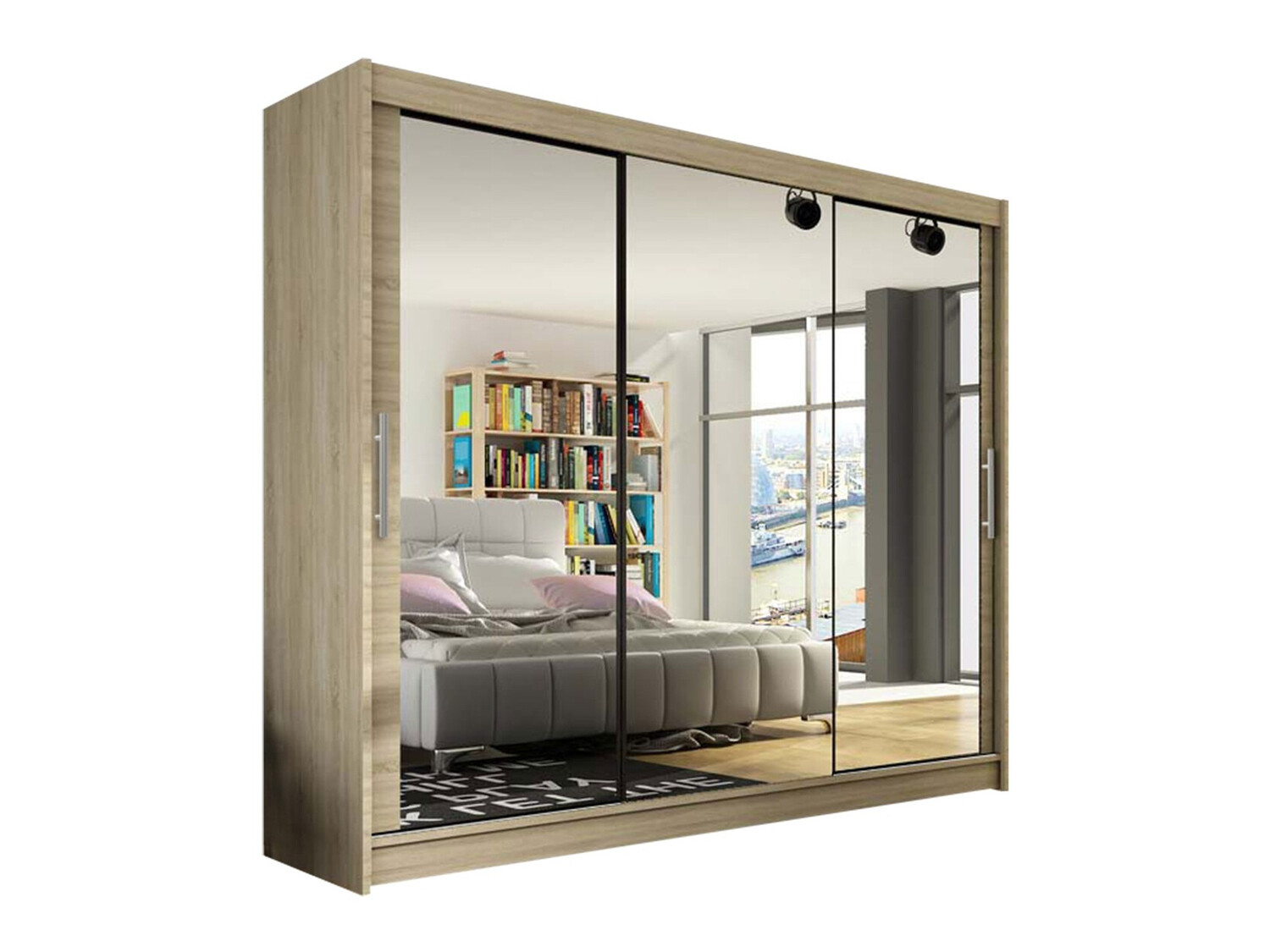 Wardrobe Closico Ordo III (Sonoma oak)