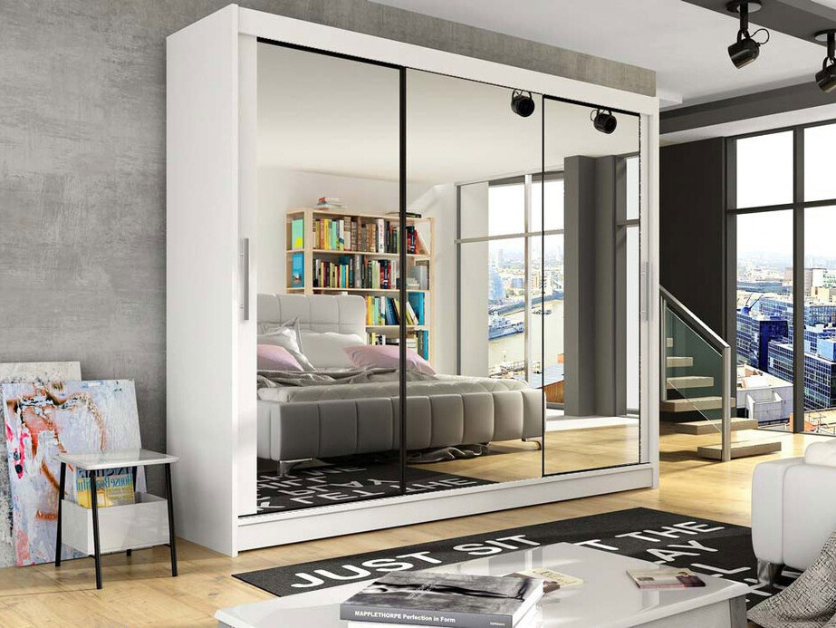 Wardrobe Closico Ordo III (White)