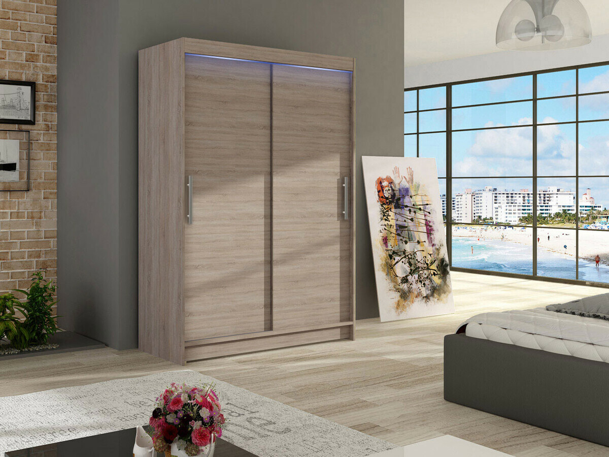 Wardrobe Closico Pacron I (Trufel oak)