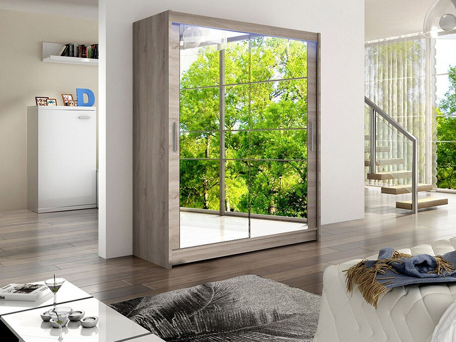 Wardrobe Closico Camera XI (Trufel oak)