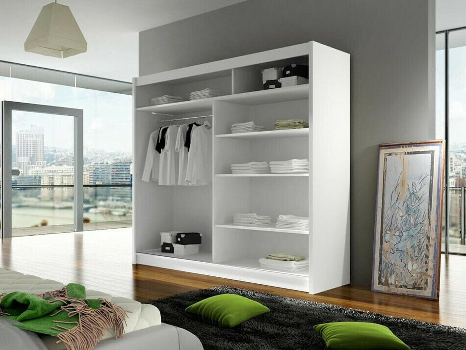 Wardrobe Closico Pallor II (White)
