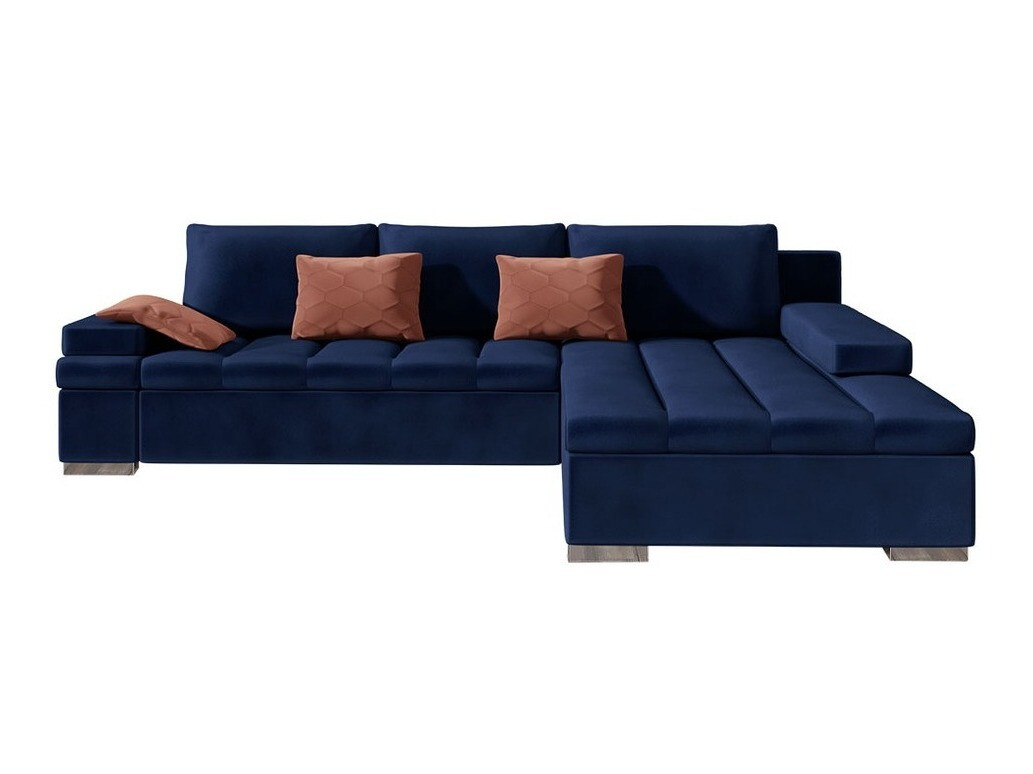Corner sofa Comfivo Olivetum (Magic Velvet 2216 + Magic Velvet pik 2258)