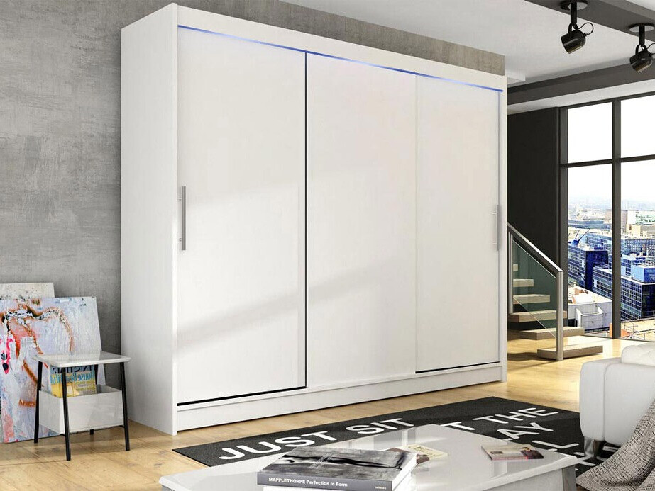Wardrobe Closico 118 (White)