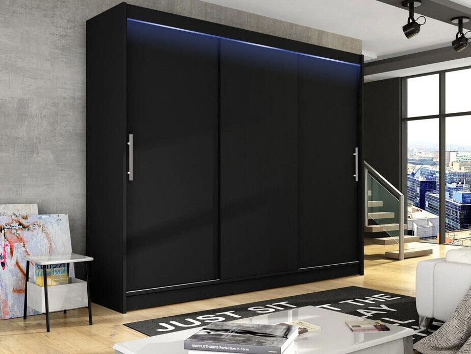 Wardrobe Closico Ordo II (Black)