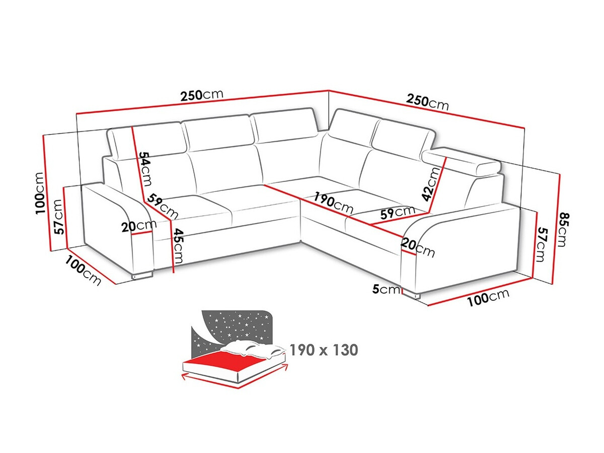 Corner sofa Ovos I (Crown 18)
