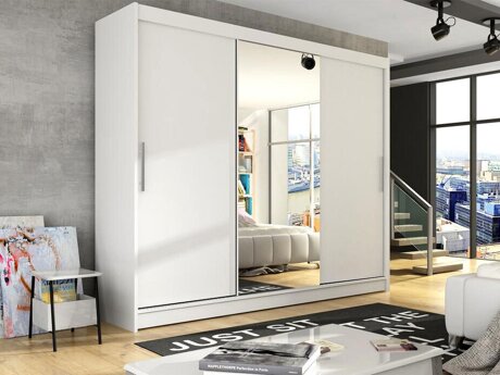 Wardrobe Closico 122 (White)