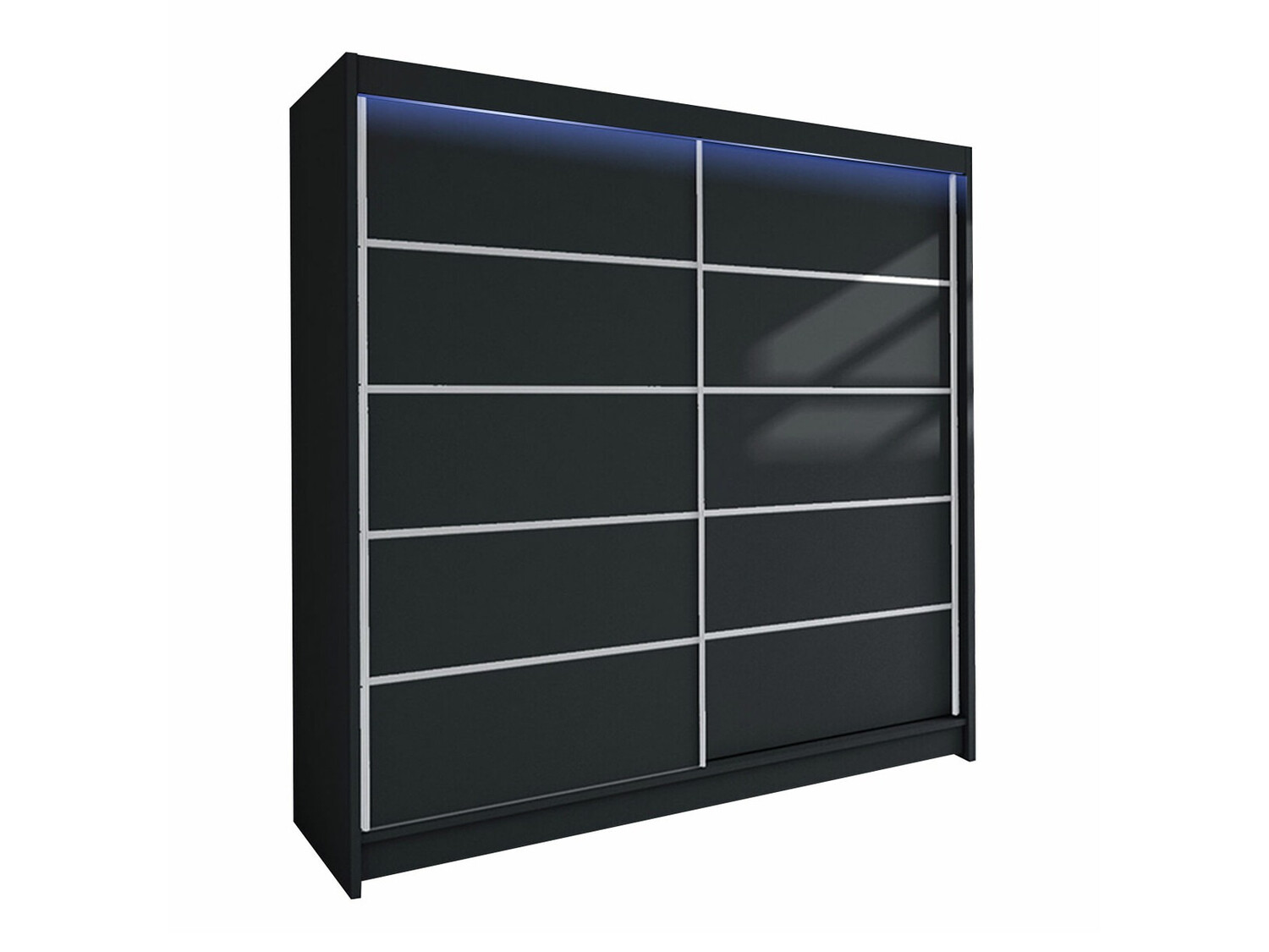 Wardrobe Closico Cavaris IV (Black)