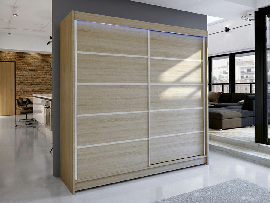 Wardrobe Closico Cavaris IV (Sonoma oak)