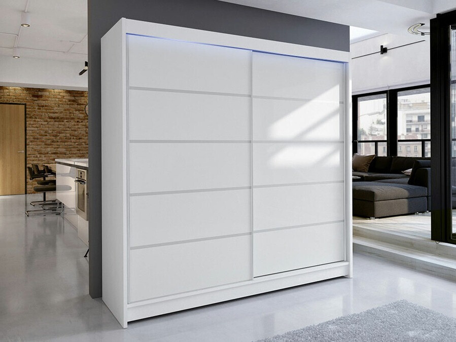 Wardrobe Closico Cavaris IV (White)
