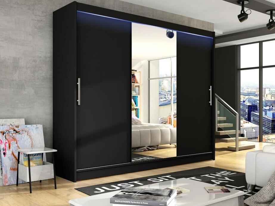 Wardrobe Closico Ordo I (Black)