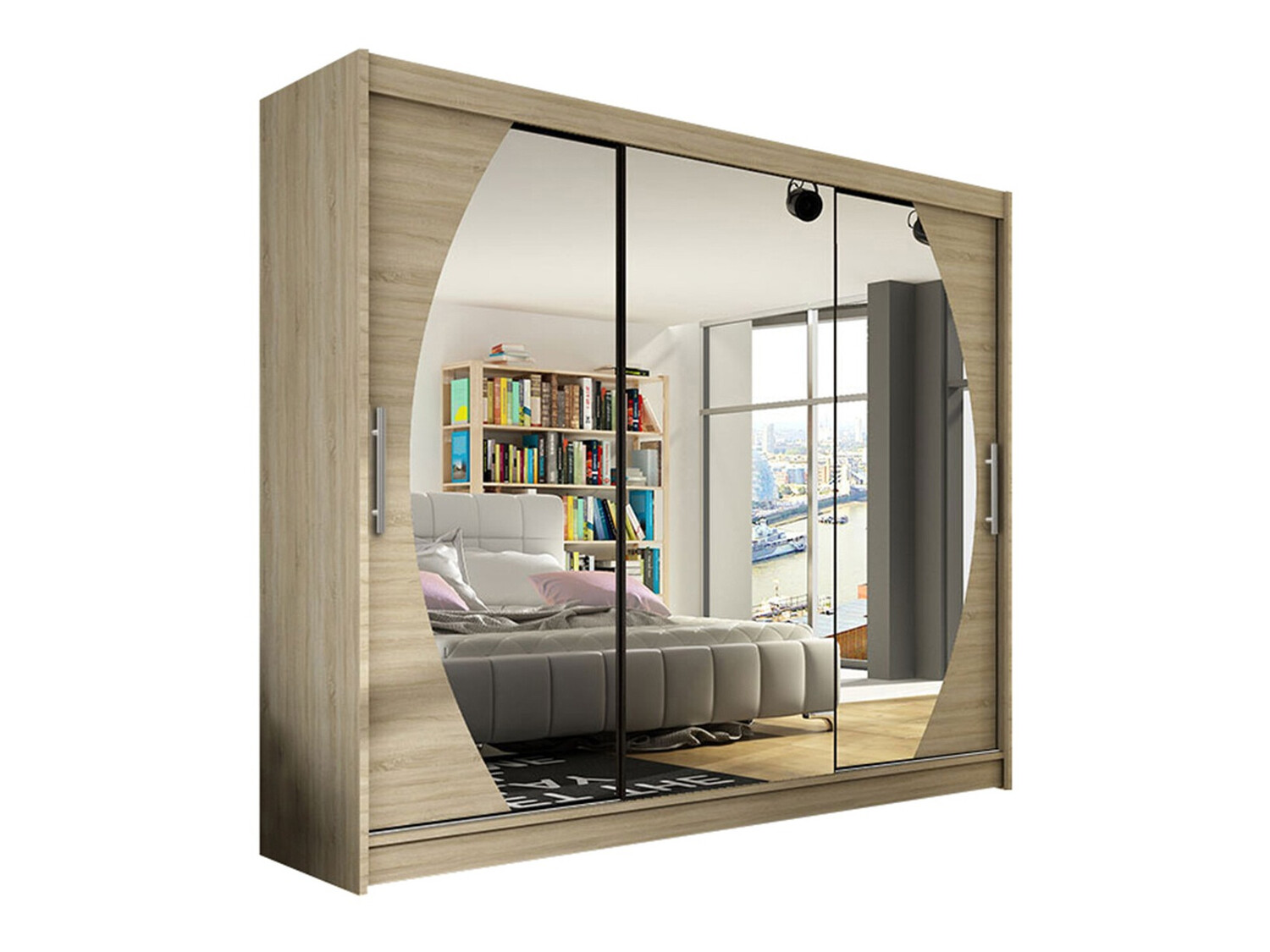 Wardrobe Closico Ordo V (Sonoma oak)