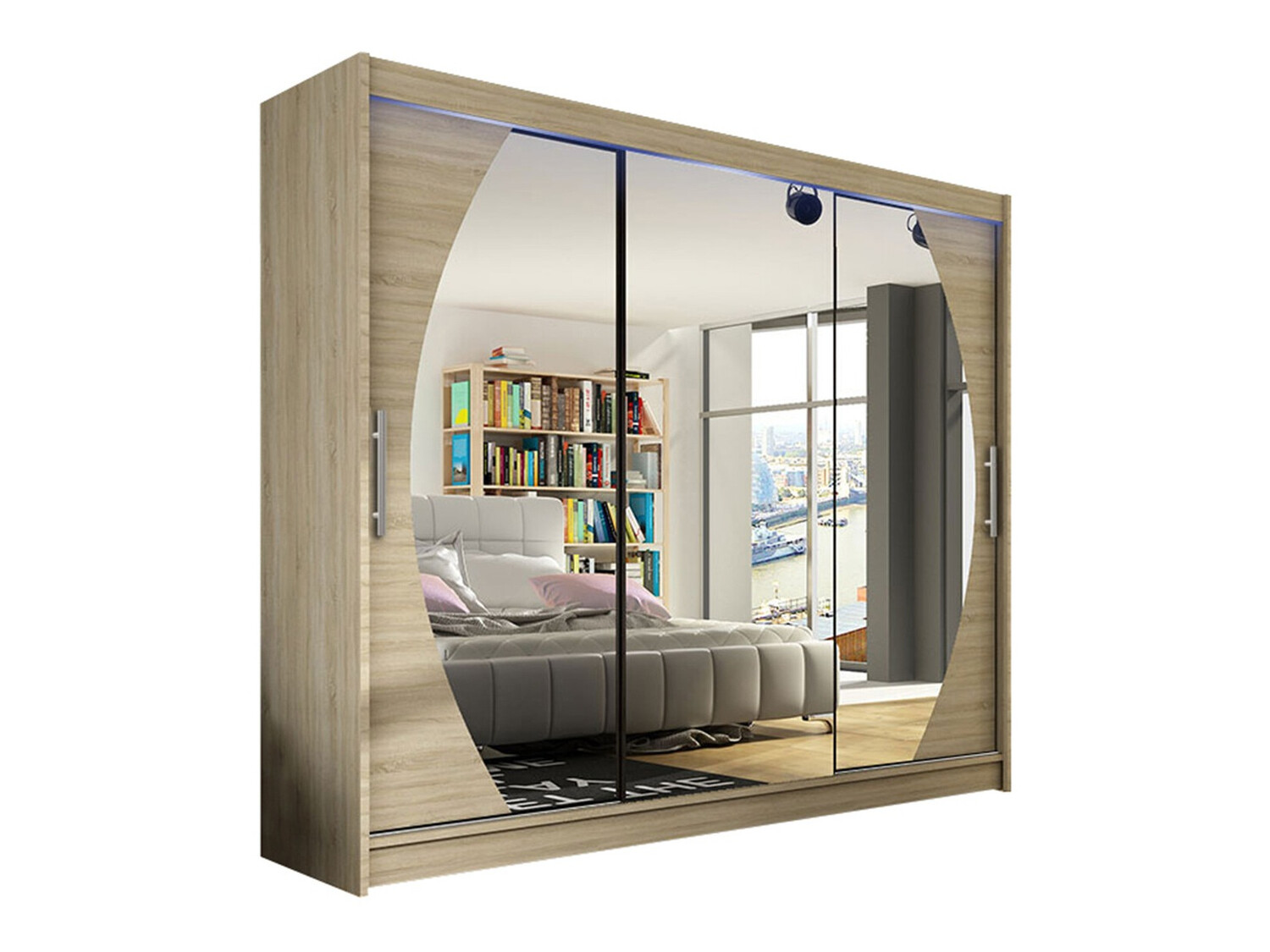 Wardrobe Closico Ordo V (Sonoma oak)