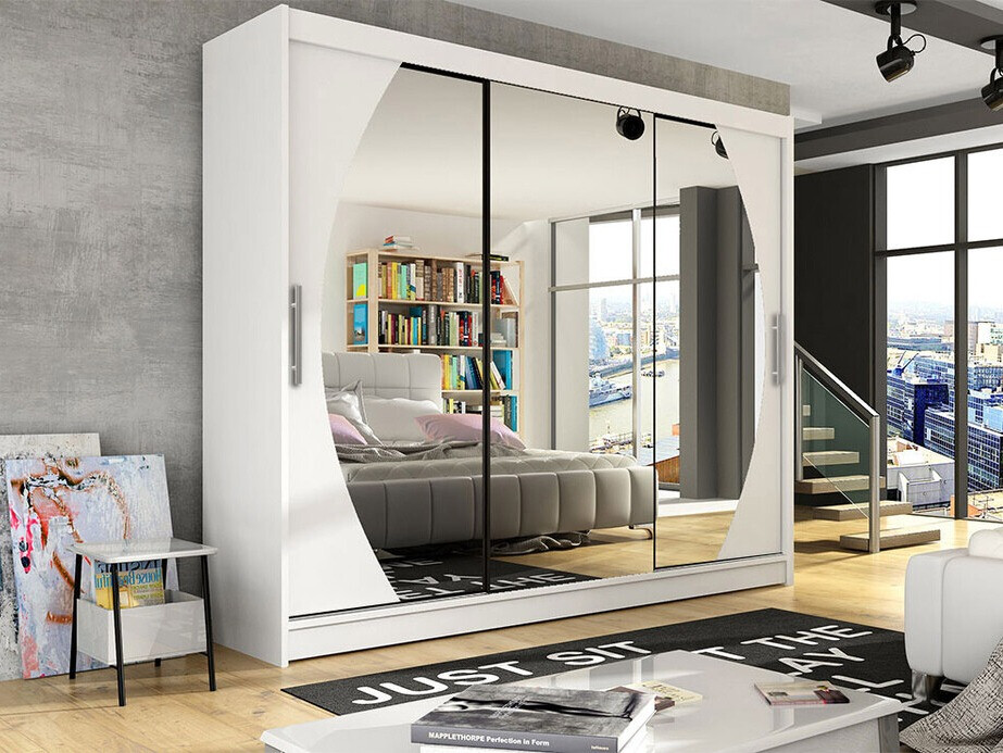 Wardrobe Closico Ordo V (White)