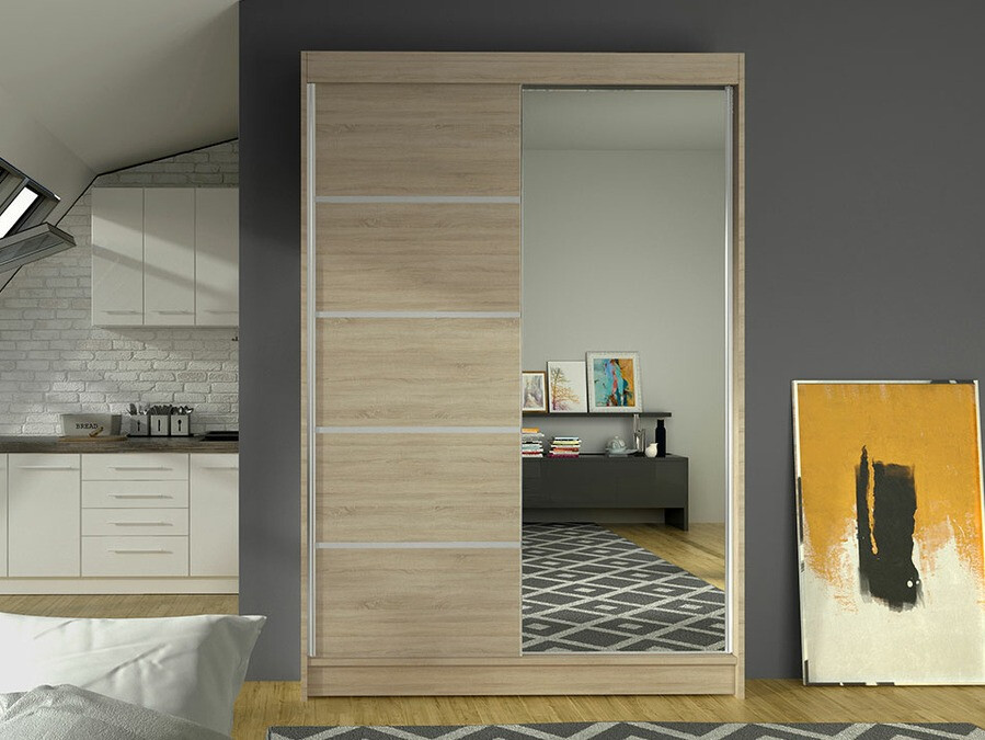 Wardrobe Closico Salvor III (Sonoma oak)
