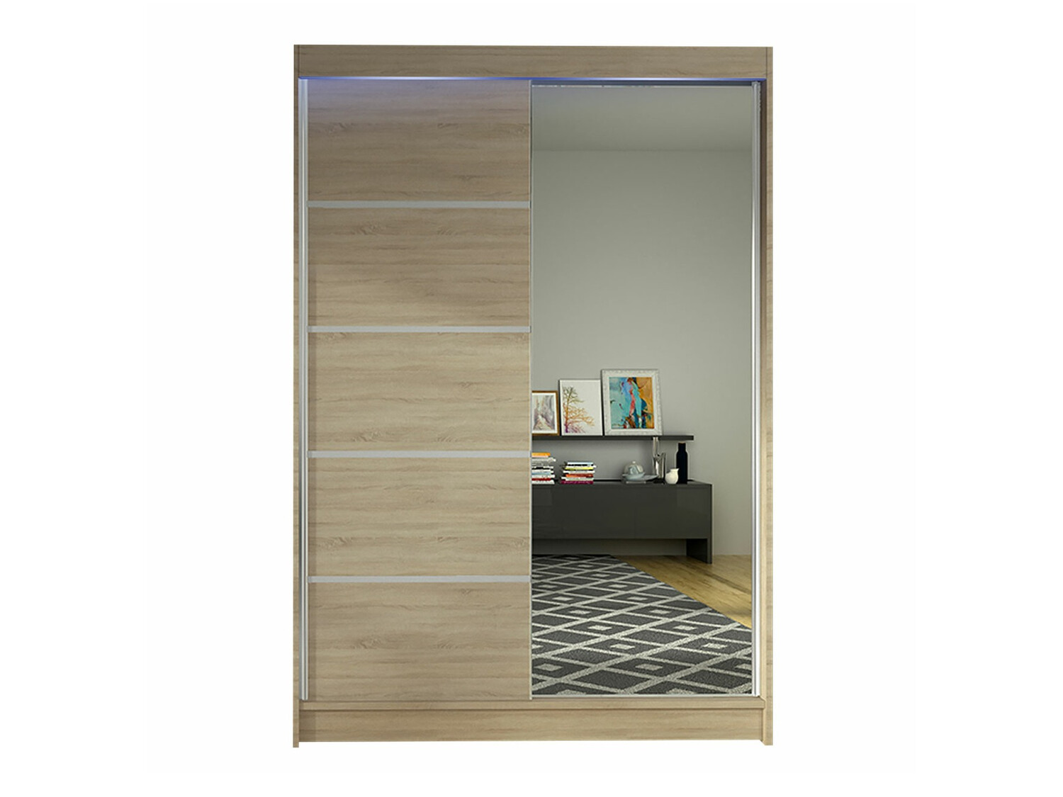Wardrobe Closico Salvor III (Sonoma oak)