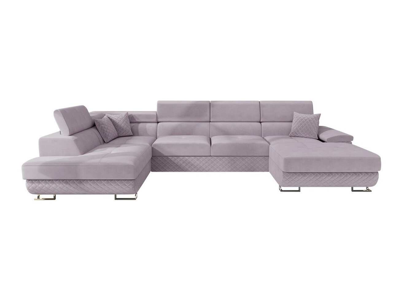 Corner sofa Comfivo Ruta V (Prestige 2765 Karo + Prestige 2765)