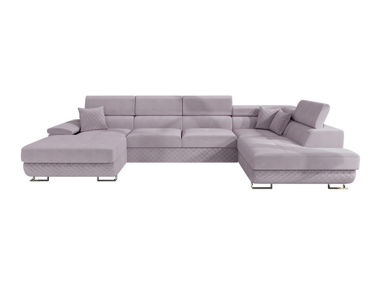 Corner sofa Comfivo Ruta V (Prestige 2765 Karo + Prestige 2765)