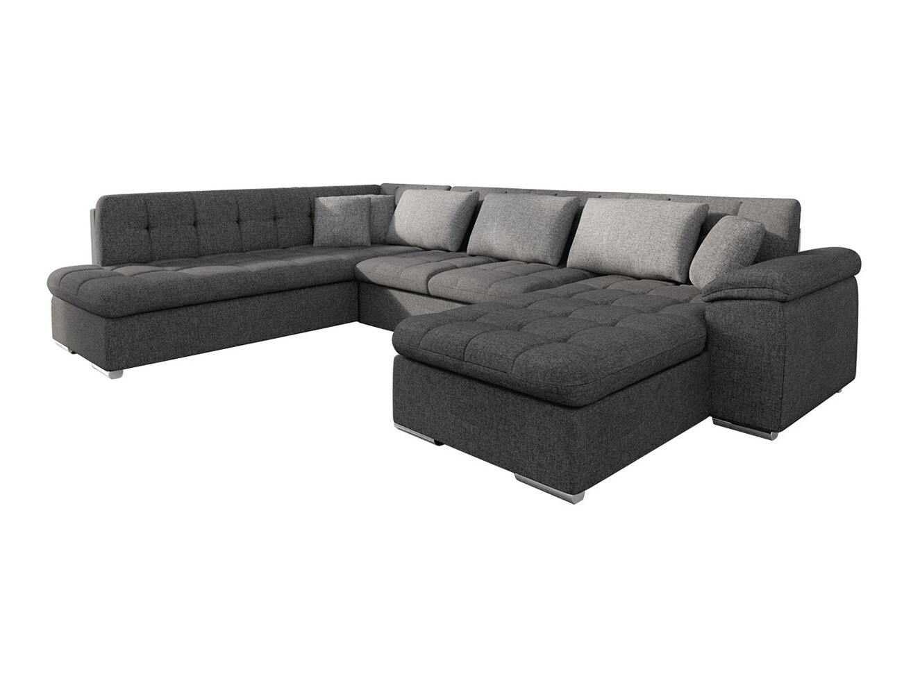 Corner sofa Comfivo Gemma III (Lux 06 + Lux 06 + Lux 05)