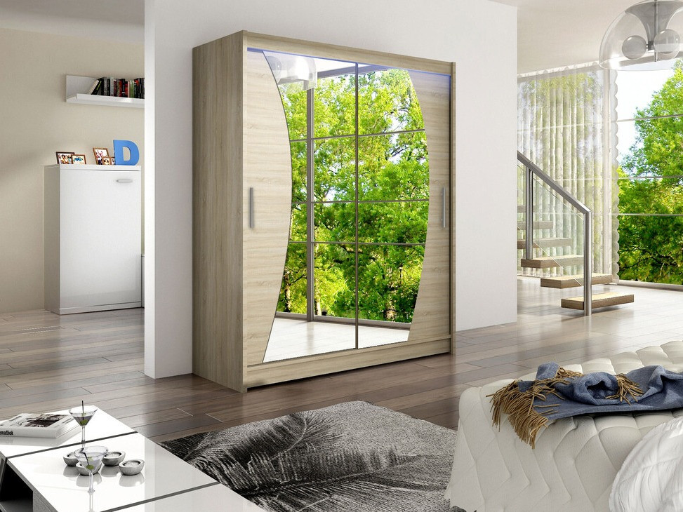 Wardrobe Closico Camera X (Sonoma oak)