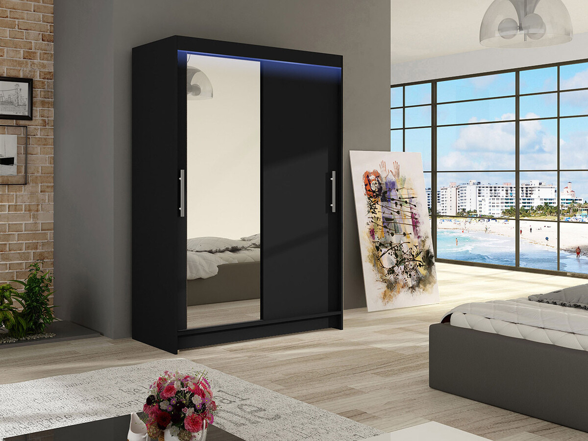 Wardrobe Closico Pacron VI (Black)