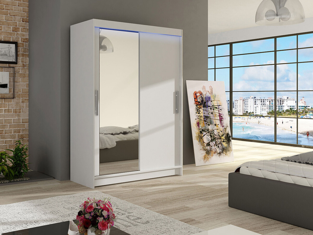 Wardrobe Closico Pacron VI (White)