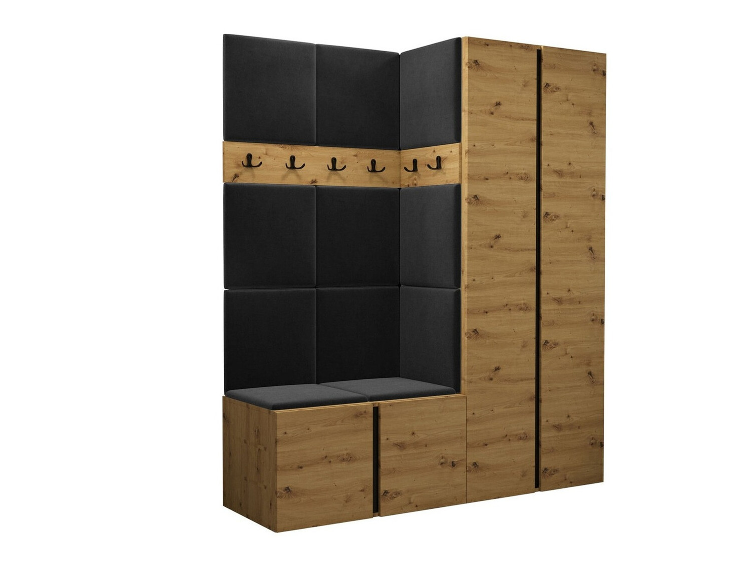 Hallway set Pinis III (Artisan oak)